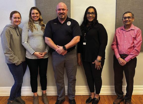 The United Way of Payne County recently welcomed new members to their board. Pictured are the new members following New Board Member Orientation. From left to right: Latina Simmons (Cushing), Maggie Brock (Stillwater), David Adney (Stillwater), Leilani Mooreland (Cushing) and Ramesh Sharda (Stillwater).
