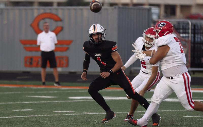 Roman Tucker rushed for 92 yards and two touchdowns Friday. Photo by Sylvia Danyele