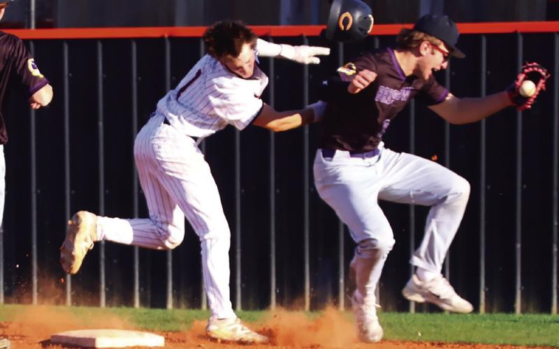 Tiger Beau Ladd ain’t scared of a little contact. Photos By Sylvia Danyele