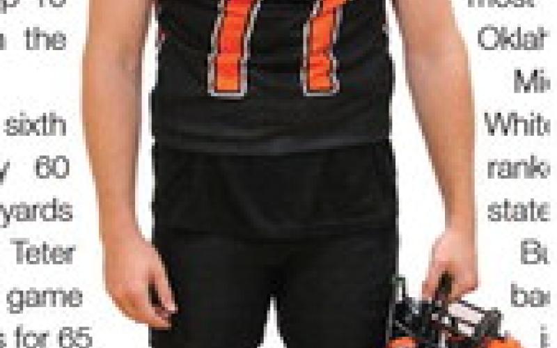 Lucas Reece #1 in nation in quarterback sacks