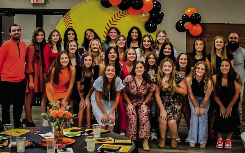 The 2024 CHS Lady Tigers attended the annual fast-itch awards banquet last week with coaches, family and fans. Photos courtesy Nikki York