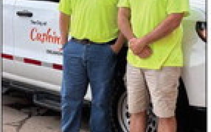 Meter Readers from Left to Right: Philip Radel, Nathan Huckabay