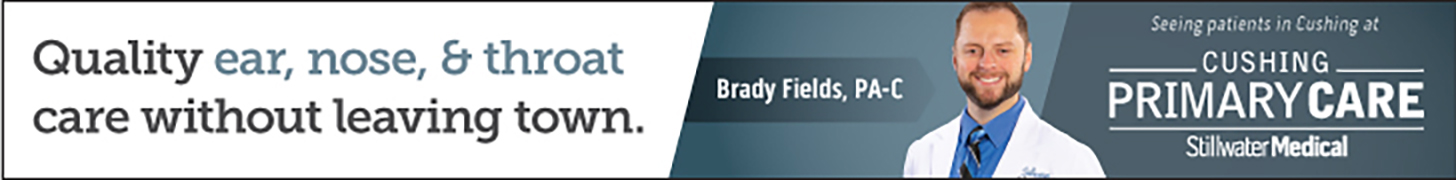 Stillwater Medical Center Cushing Primary Care Dr. Brady Fields