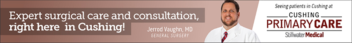 Stillwater Medical Center - Cushing Primary Care - Dr. Jerrod Vaughn