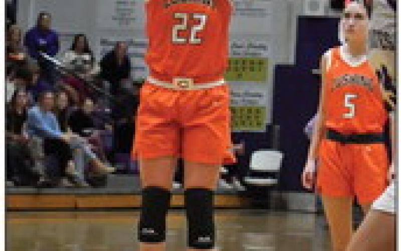 Macie Townes shows textbook jumper form.