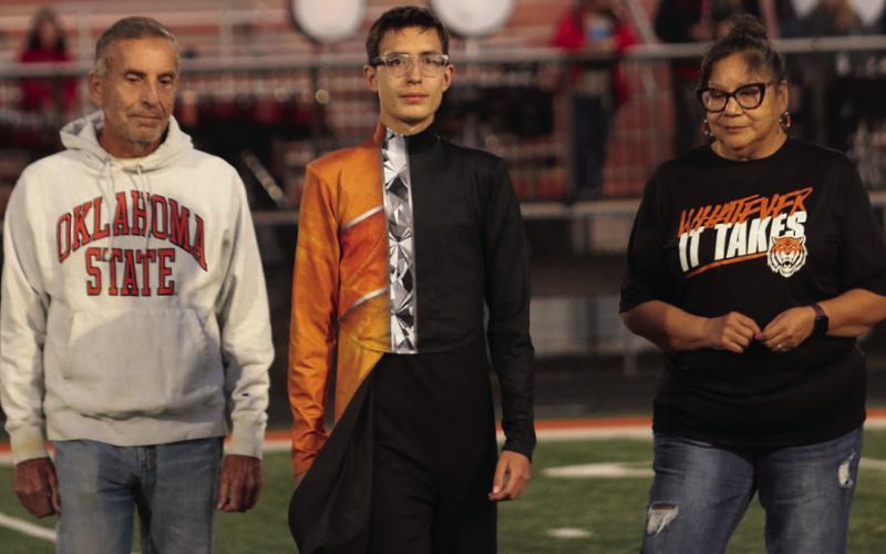 Band Member Andrew Rhodes, the grandson of Kathy Valley