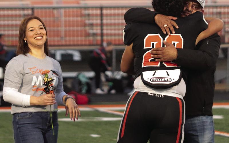 Football Player Carlos Moncada, the son of Carlos Moncada and Seidy Lopez