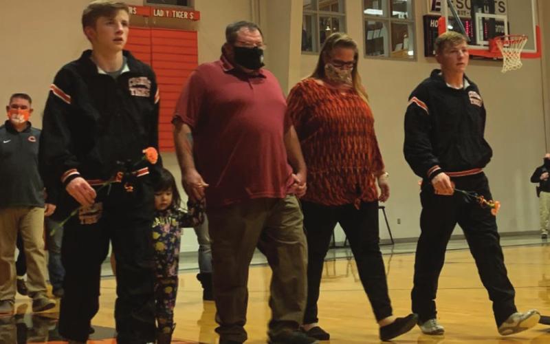 Tiger Wrestling Senior Night