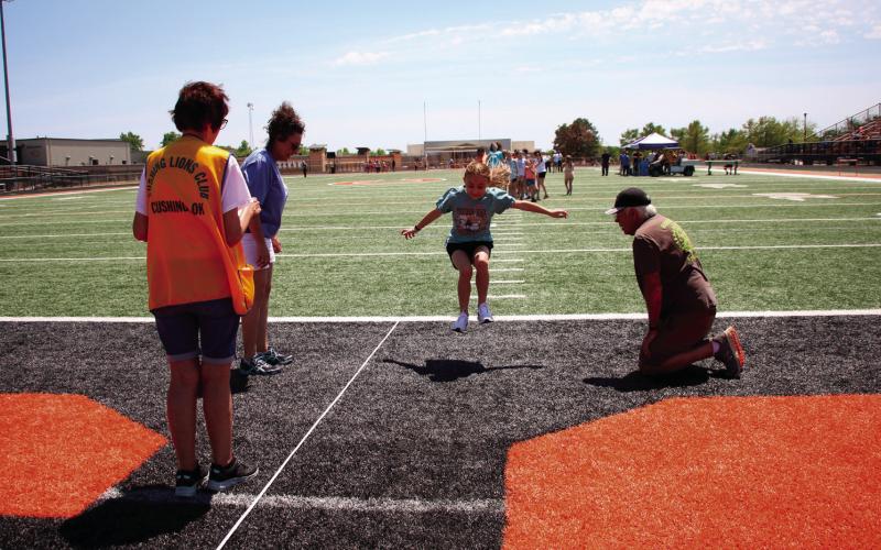 Cushing Lions’ Club Junior Olympics