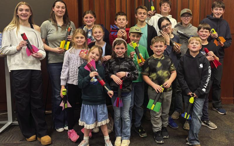 Payne County 4-H members of all ages gained valuable skills that encouraged curiosity, problem-solving and confidence at An Evening of Rocketry.