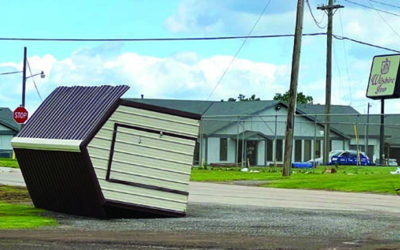 Cushing Storm Damage