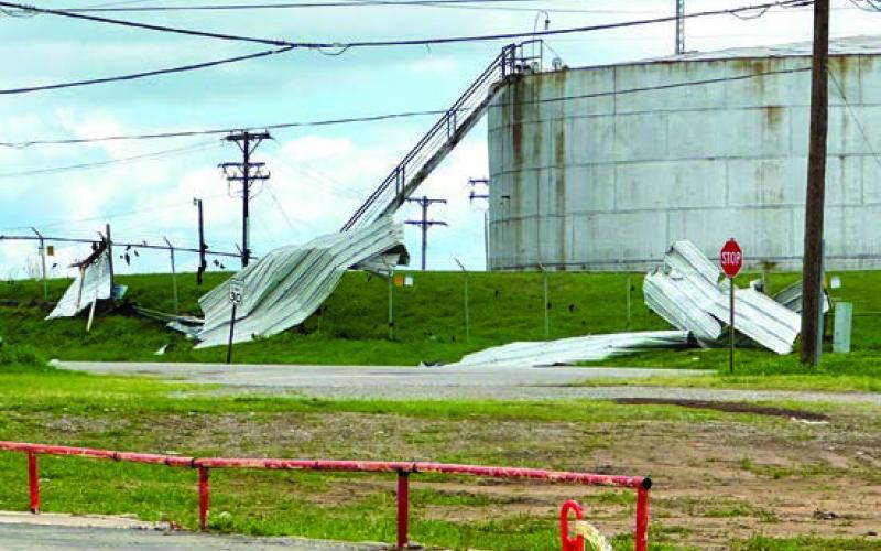 Cushing Storm Damage
