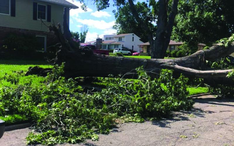 Cushing Storm Damage