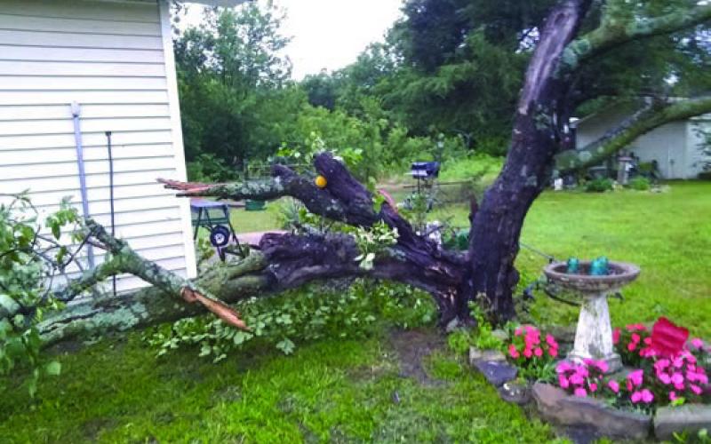 Cushing Storm Damage