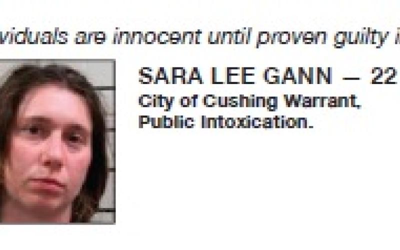 City of Cushing Arrests