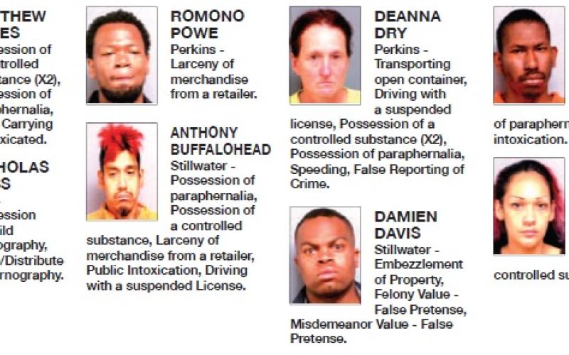 Payne County Arrests