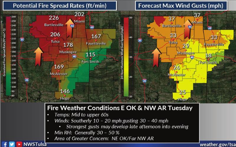 Grass fire threatens structures and cattle