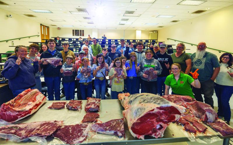 The workshop concluded with a taste-testing exercise. Different beef cuts were prepared without seasoning, and participants evaluated each sample based on flavor, texture, tenderness and juiciness.