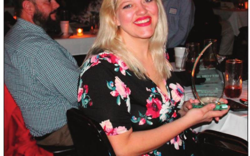 Megan Newman’s business, BeYouTiFul Boutique was selected as Cushing Small Business of the Year, 2021.