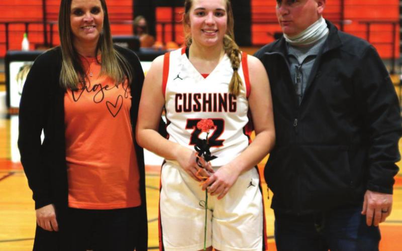 Cushing High School Basketball Senior Night