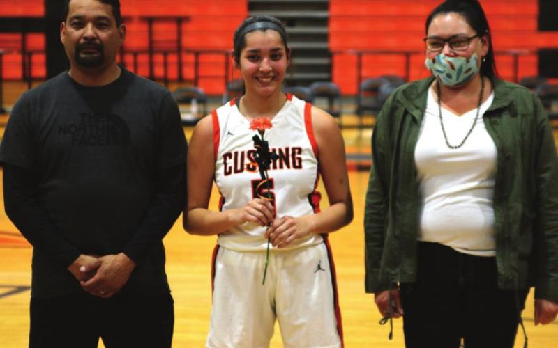 Cushing High School Basketball Senior Night