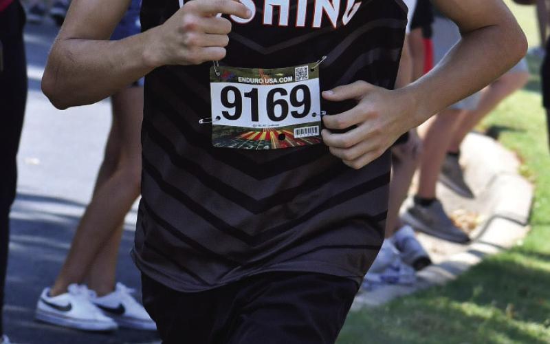 Fisher Moore placed 35th