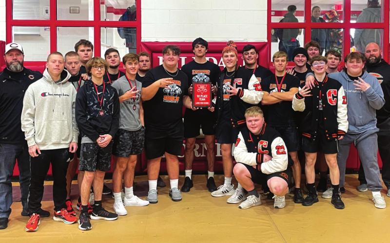 The Tigers came home with tons of hardware from the Hilldale powerlifting meet last week.