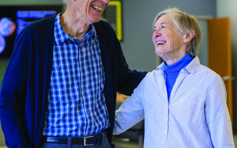 After suffering a traumatic brain injury in March, Stephen Hallgren is grateful to the team of people helping him on the journey to recovery.