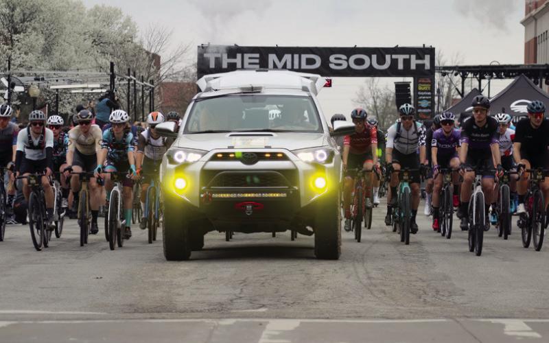 The Mid South bicycle race took place in Stillwater, over 2,500 athletes from all over the world participated, including three Cushing residents, Michael Graves, Tyson Branyan, and Daniel Nack; and three Perkins residents, Chris and Laiken Holzer, and Sue Bickell.