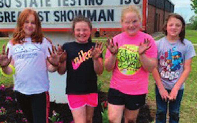 Bradley Elementary students spruce up the landscape