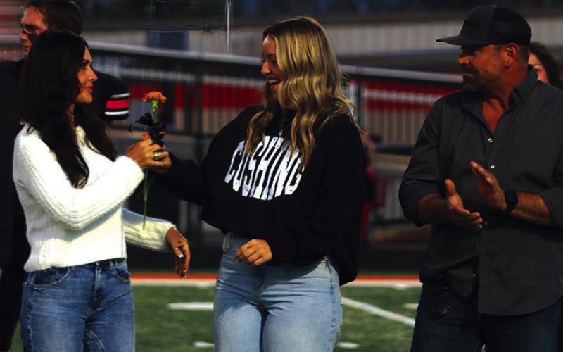 Football Manager Madi Collier, the daughter of Carey Collier and Kris Collier; a teacher who has impacted Madi is Mr. Peery