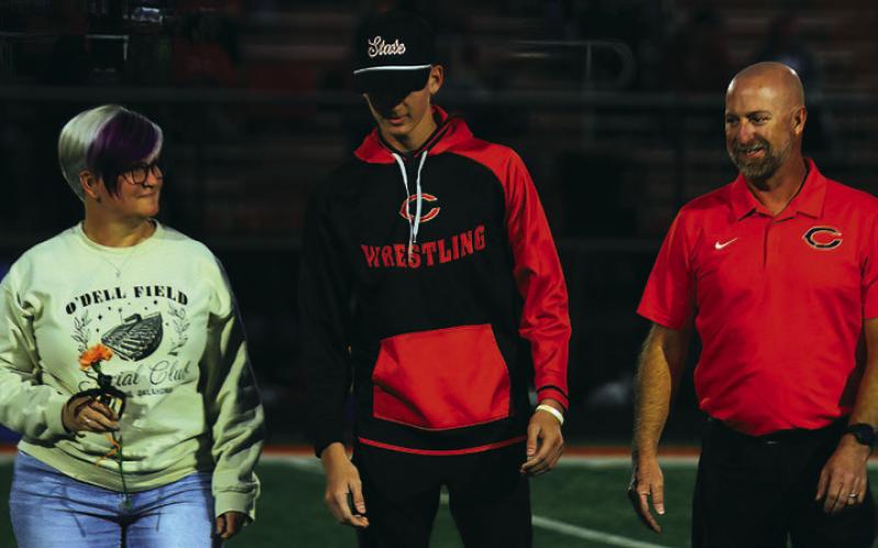 Cross Country Runner Cole Vaughan, the son of Eric and Destiny Vaughan; his advice to younger runners is “Do it for yourself.”