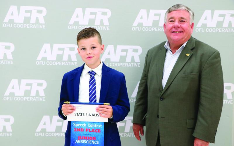 Agra Student Excel at Central District AFR Speech Contest