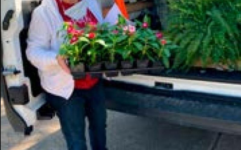Despite coronavirus, P.E.O. Pushin’ Posies fundraiser deemed success