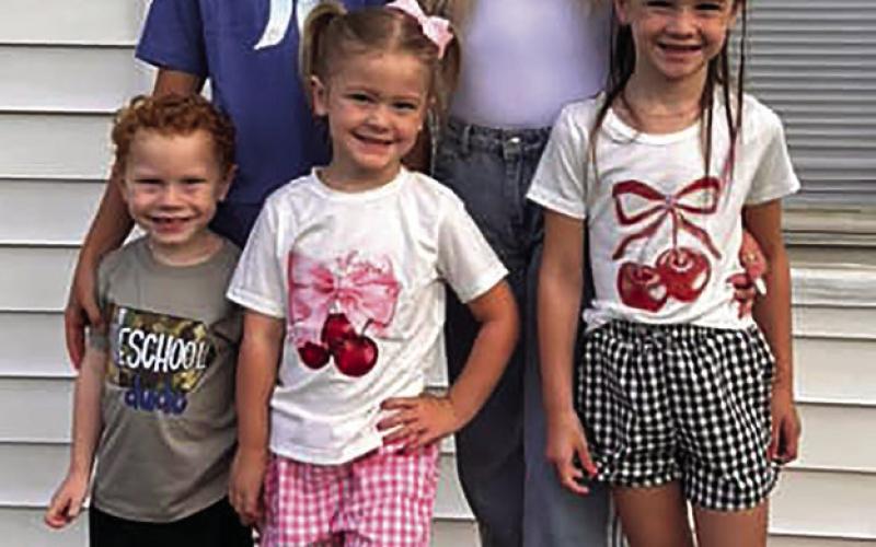 Bentley 9th, Pryor 5th, Jensyn K, Jayce PreK, Braxton PreK, Cushing
