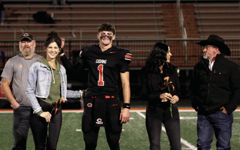 Roman Tucker, the son of Trenton and Danielle Tucker and Lindsay Sobraski