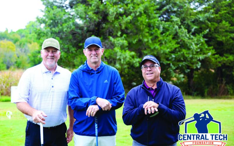 CWA Group won 1st place in the AM A Flight (L-R): George Coffman, Jimmie Dedmon, Tim Merchant