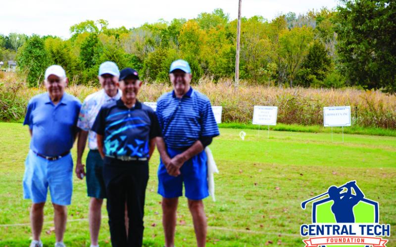 Team Stromme won 1st place in the PM B Flight(L-R): Richard Stromme, Steve Riley, Steve Humphrey, Bob Warner