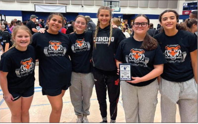 JH- Hallie Houghs, Makayla Kubena, Arianna Tusler, Talyn Minney, Trinity Bittle, Audrey Roberson