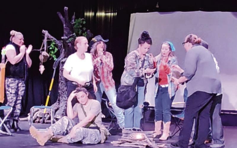 “The Birth of Womankind” directed by Lisa Stevens was the Judge’s Choice for Best Set.
