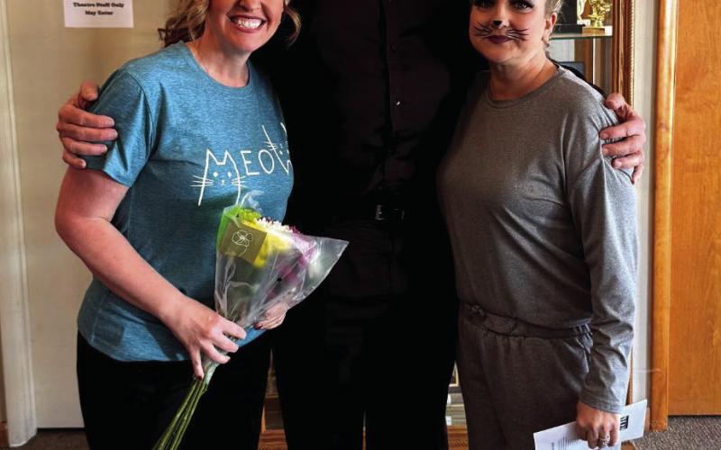 Regina Brown, Brett Anderson, and Christina Chestnut stand together — each was vital in bringing “Boxes are Magic” to life during the festival. Chestnut tied for Judge’s Choice for Best Actress and was selected as People’s Choice for Best Actress and Best Costume.