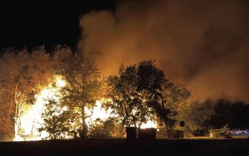 Arsonist at large