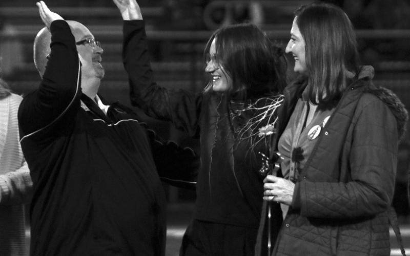 Band Member and Cross Country Runner Jessica Green, the daughter of Tom and Julie Green