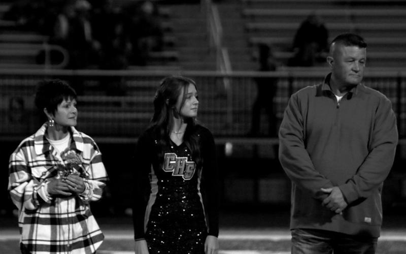 Dance Team Member Georgia Griffeth, the daughter of Greg and Katrina Griffeth
