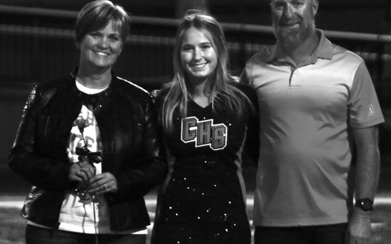 Dance Team Member Jordyn Vaughan, the daughter of Eric and Destiny Vaughan