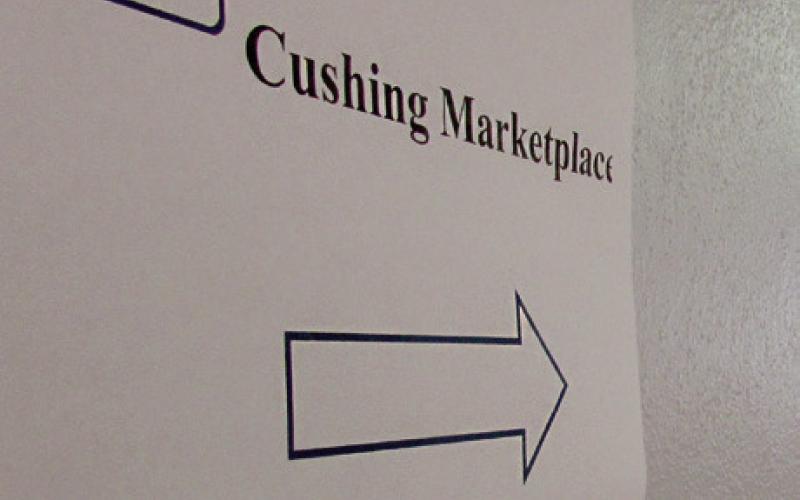 Cushing Marketplace under construction