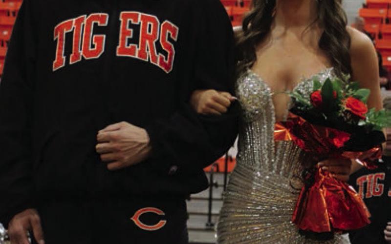 King candidate Brennon Ragan and queen candidate Mattie Jones. Photo by Allie Prater