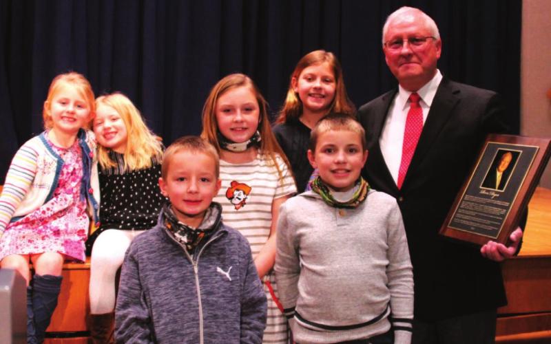 Dyer inducted into Drumright Hall of Fame