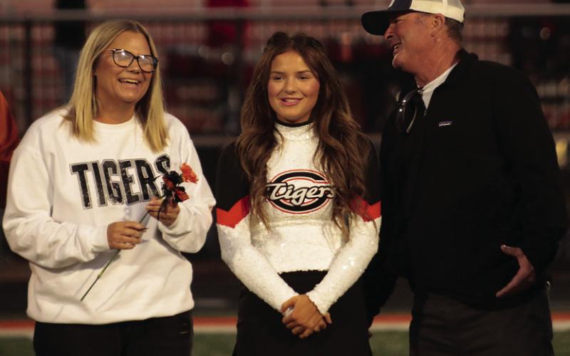 Dance Team Member Molly Flewellen, the daughter of Blake and Lyndsey Flewellen