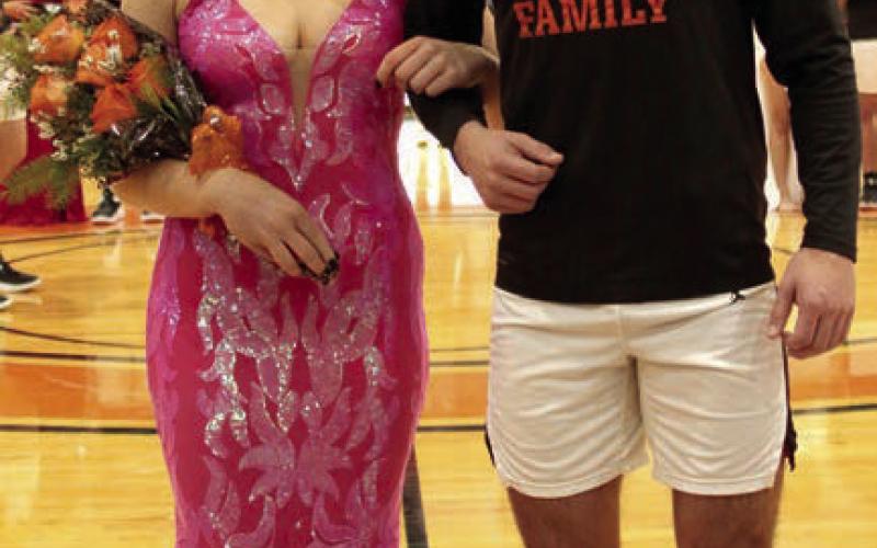 Queen Tatum Caulfield and King Blaze Berlowitz.